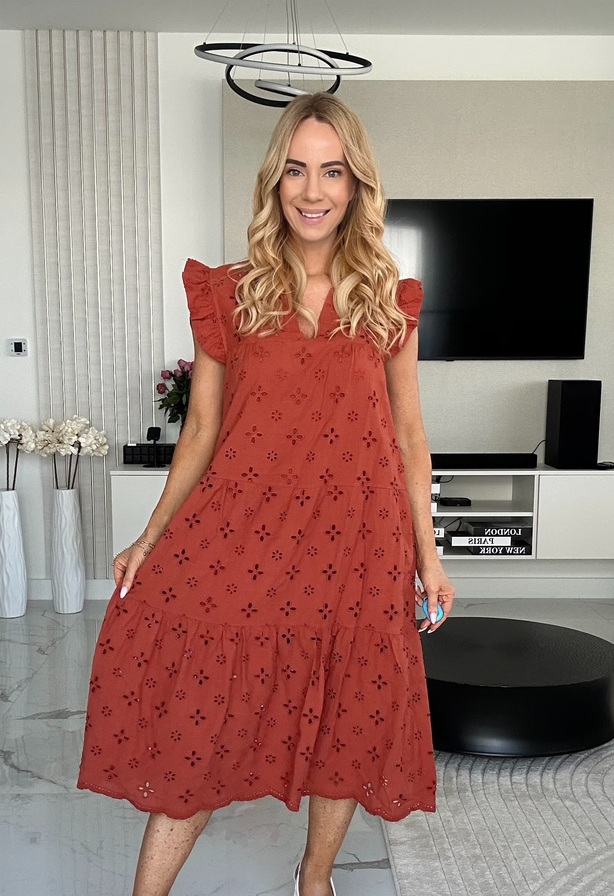Aloe ruha rozsda – Női ruha – Innova Fashion
